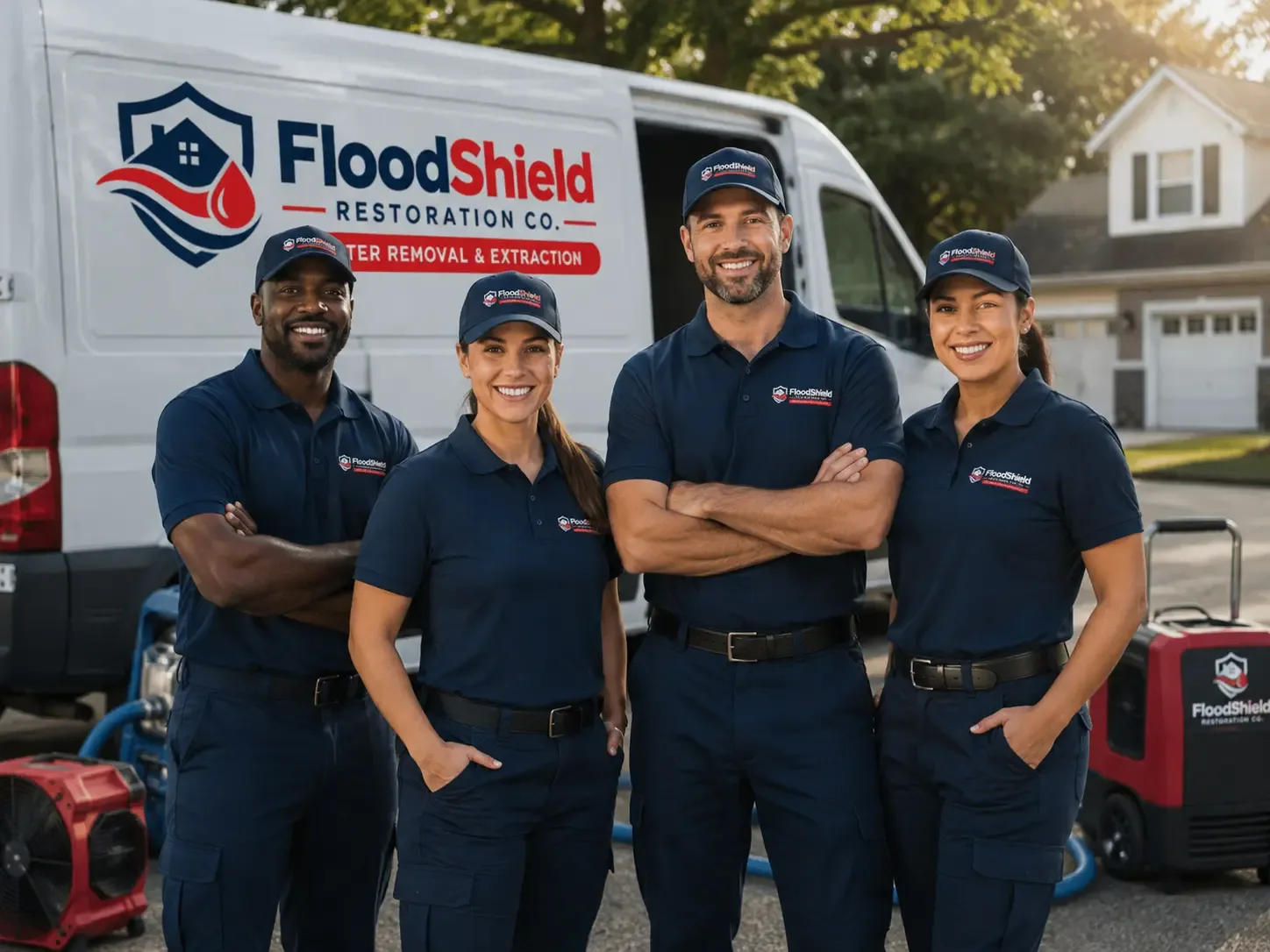 Flood Damage Restoration company in Whitehorse, SD